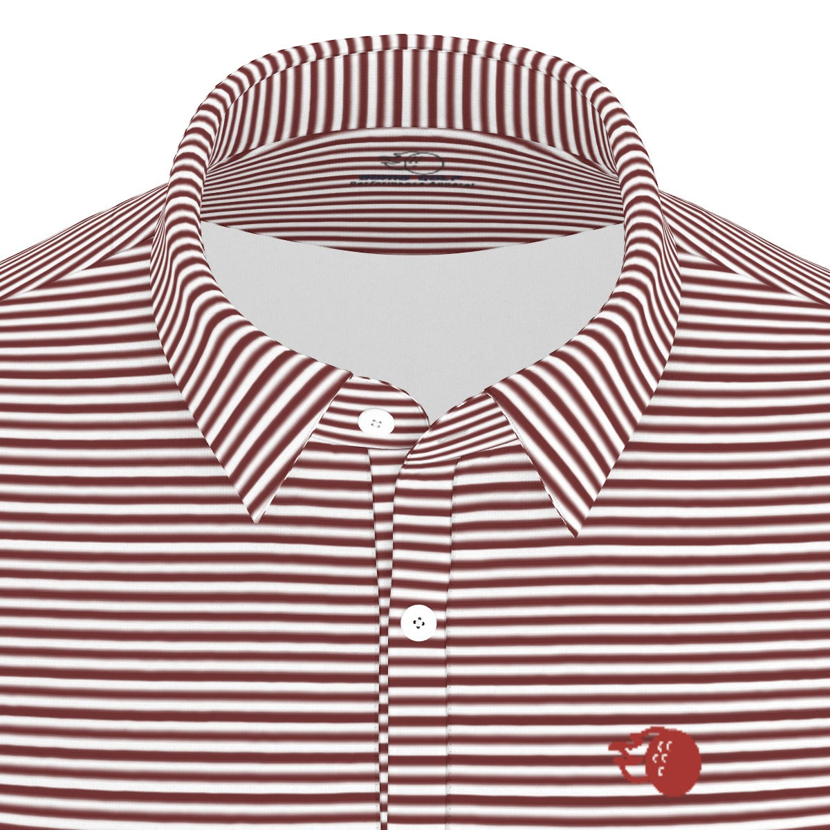 The Caddie Striped Performance Polo Shirt