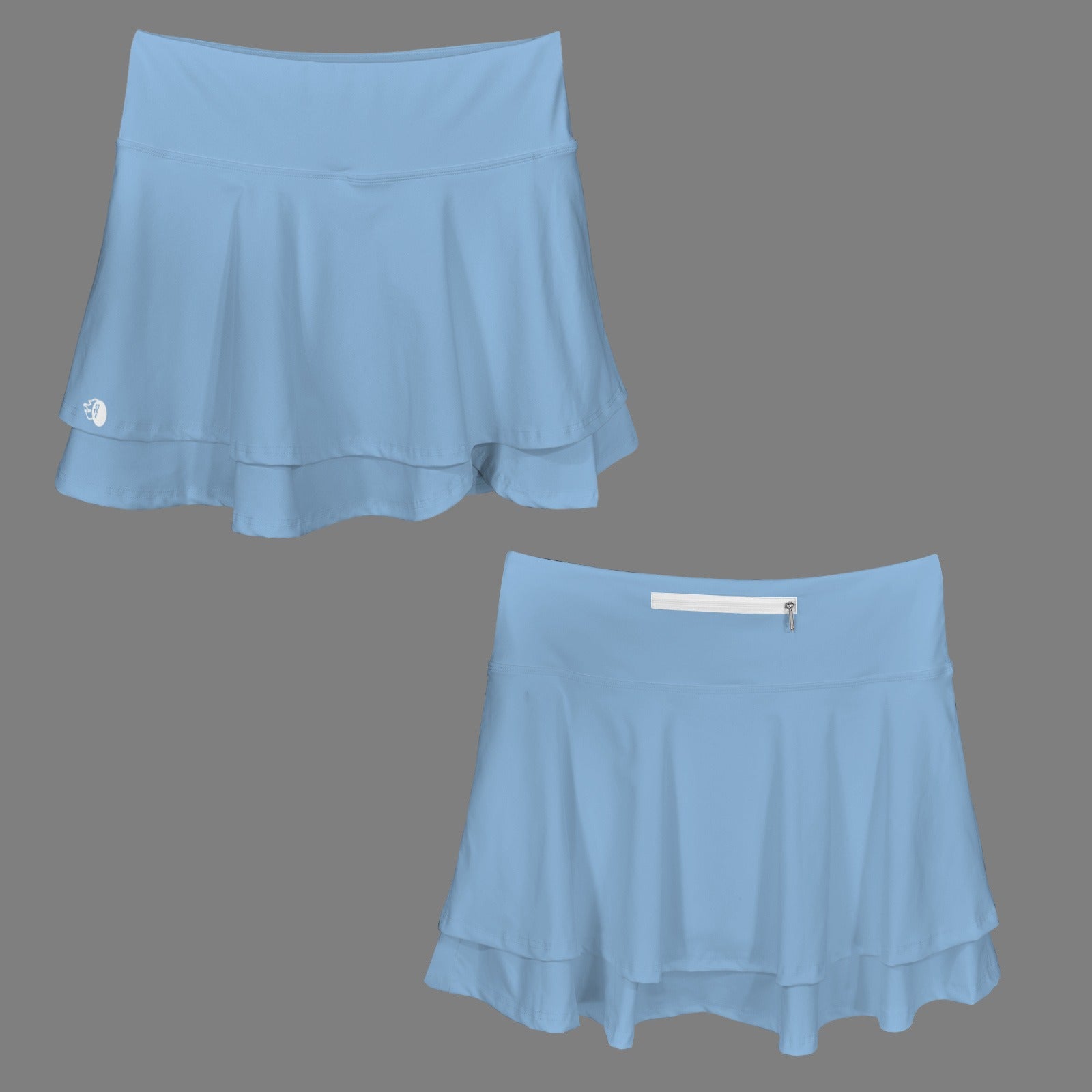 Isla Layered Ruffle Sports Skort