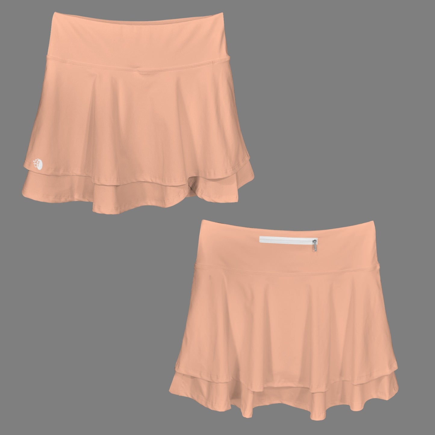 Isla Layered Ruffle Sports Skort