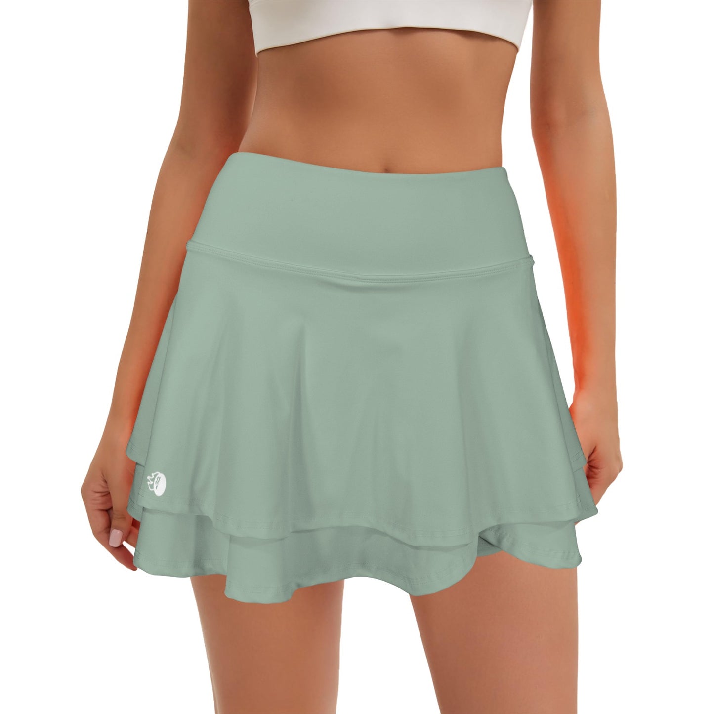 Isla Layered Ruffle Sports Skort