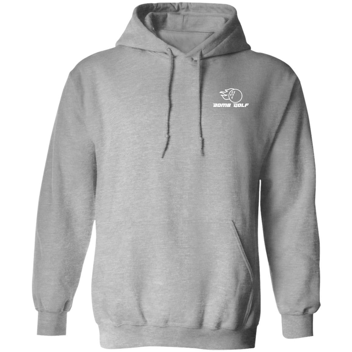 Bomb Golf Hoodie Sweater in Gray