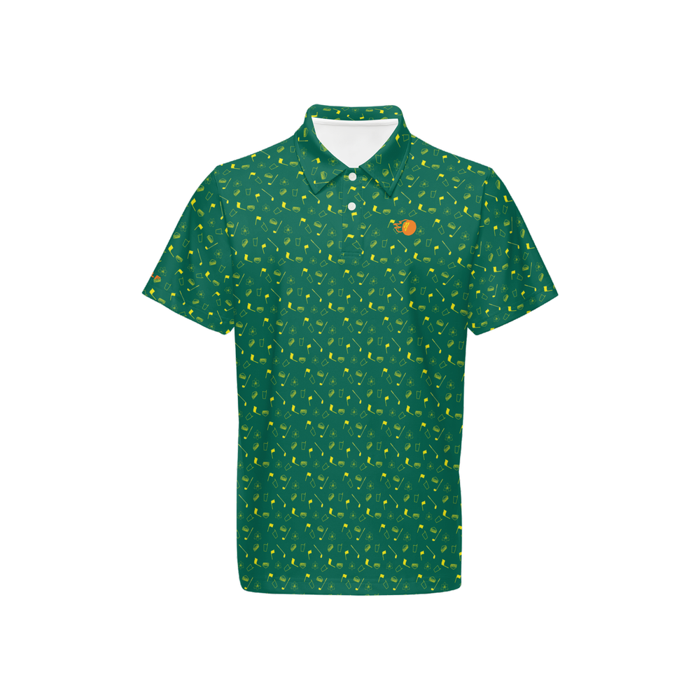 Bomb Golf Augusta Traditions performance polo shirt, a celebration of the Masters golf tournament