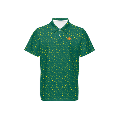 Bomb Golf Augusta Traditions performance polo shirt, a celebration of the Masters golf tournament