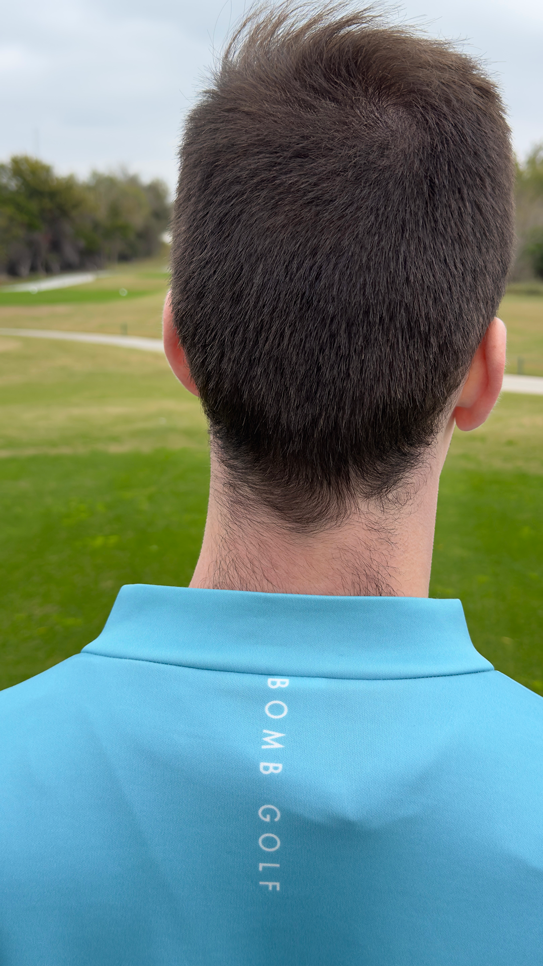 Turquoise Twilght Quarter Zip Sweater