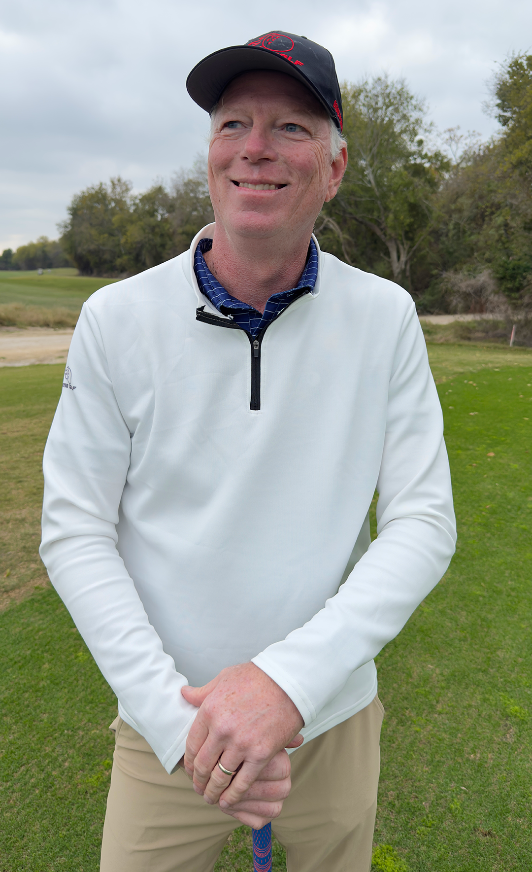 Pure Strike Quarter Zip Sweater