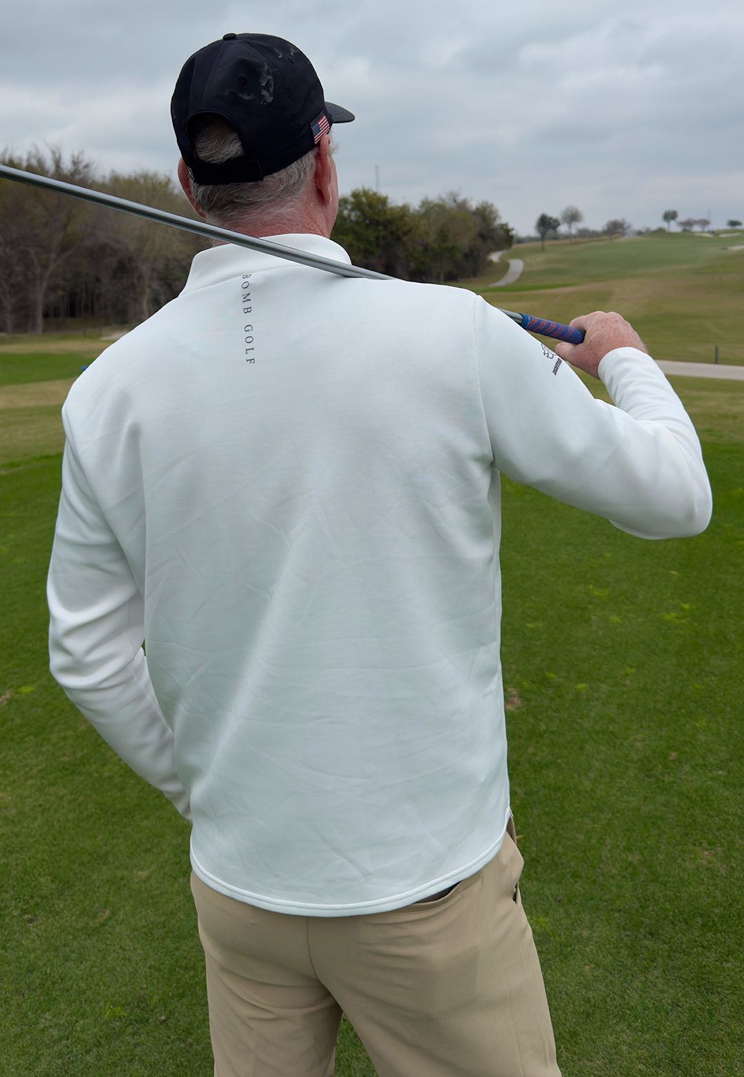 Pure Strike Quarter Zip Sweater