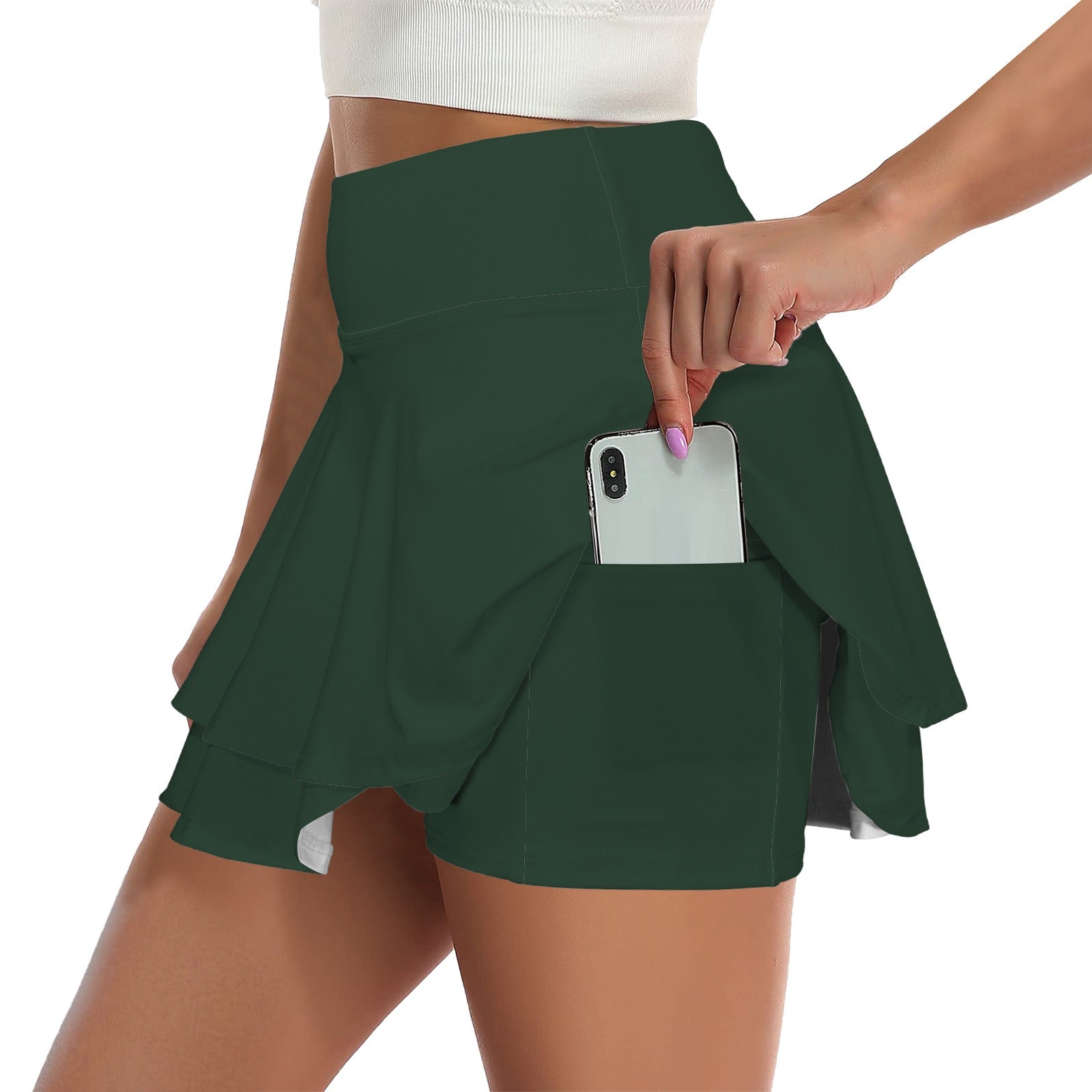 Isla Layered Ruffle Sports Skort