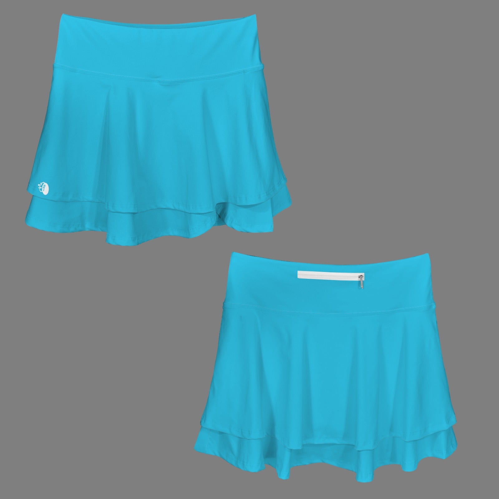 Isla Layered Ruffle Sports Skort