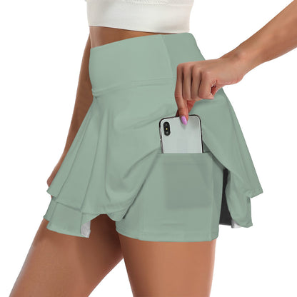 Isla Layered Ruffle Sports Skort