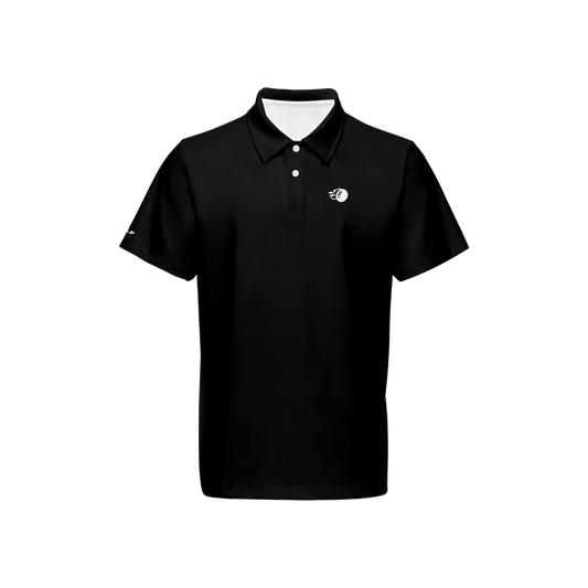 Bomb Golf Black Out  Performance Polo Shirt