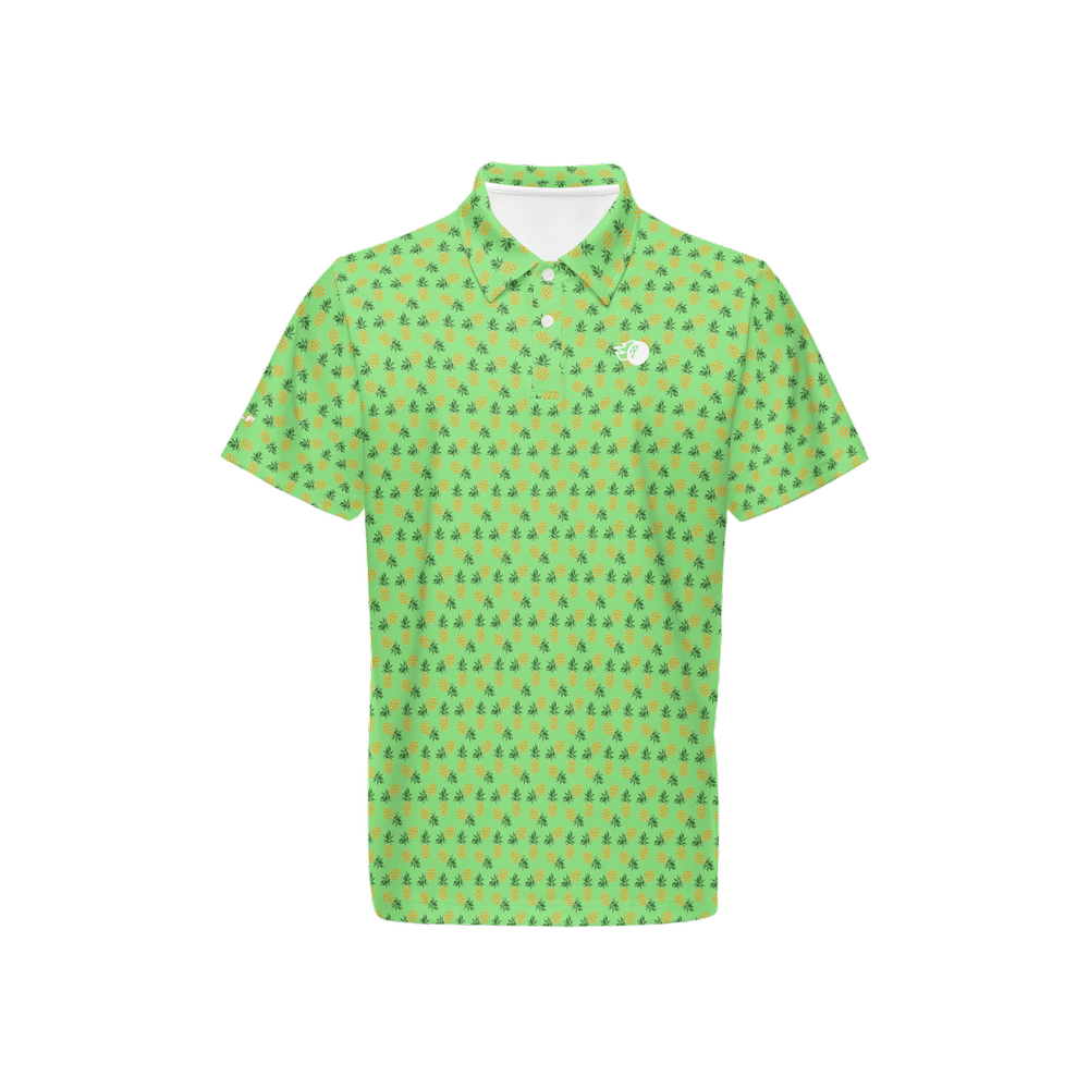 Bomb Golf Costa Pineapple Performance Polo Shirt