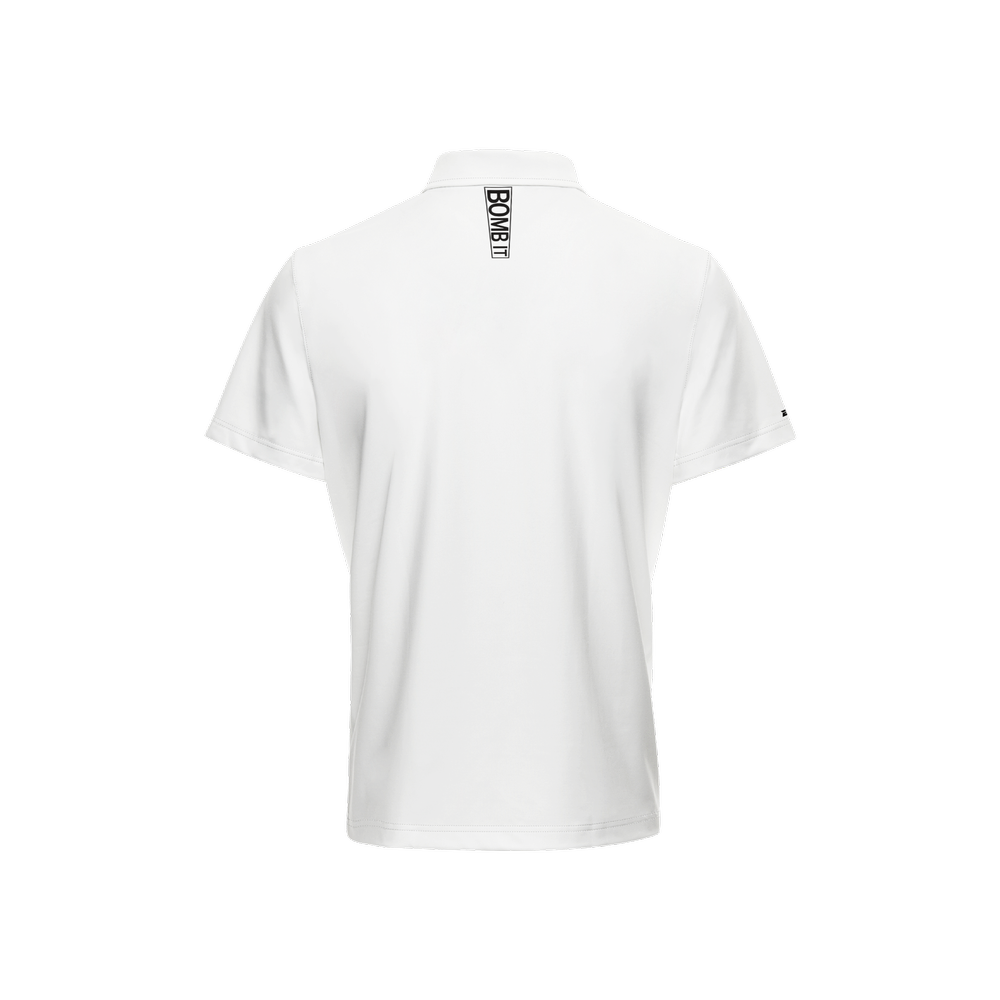 Blanco Bombo Performance Polo Shirt