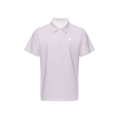 Bomb Golf Chakra Striped Performance Polo Shirt